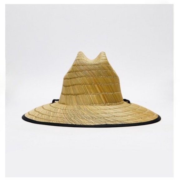 NWT Women Men CLASSIC Lifeguard Hat Straw Beach Wide Brim Sun hat Outdoo… - Picture 6 of 8
